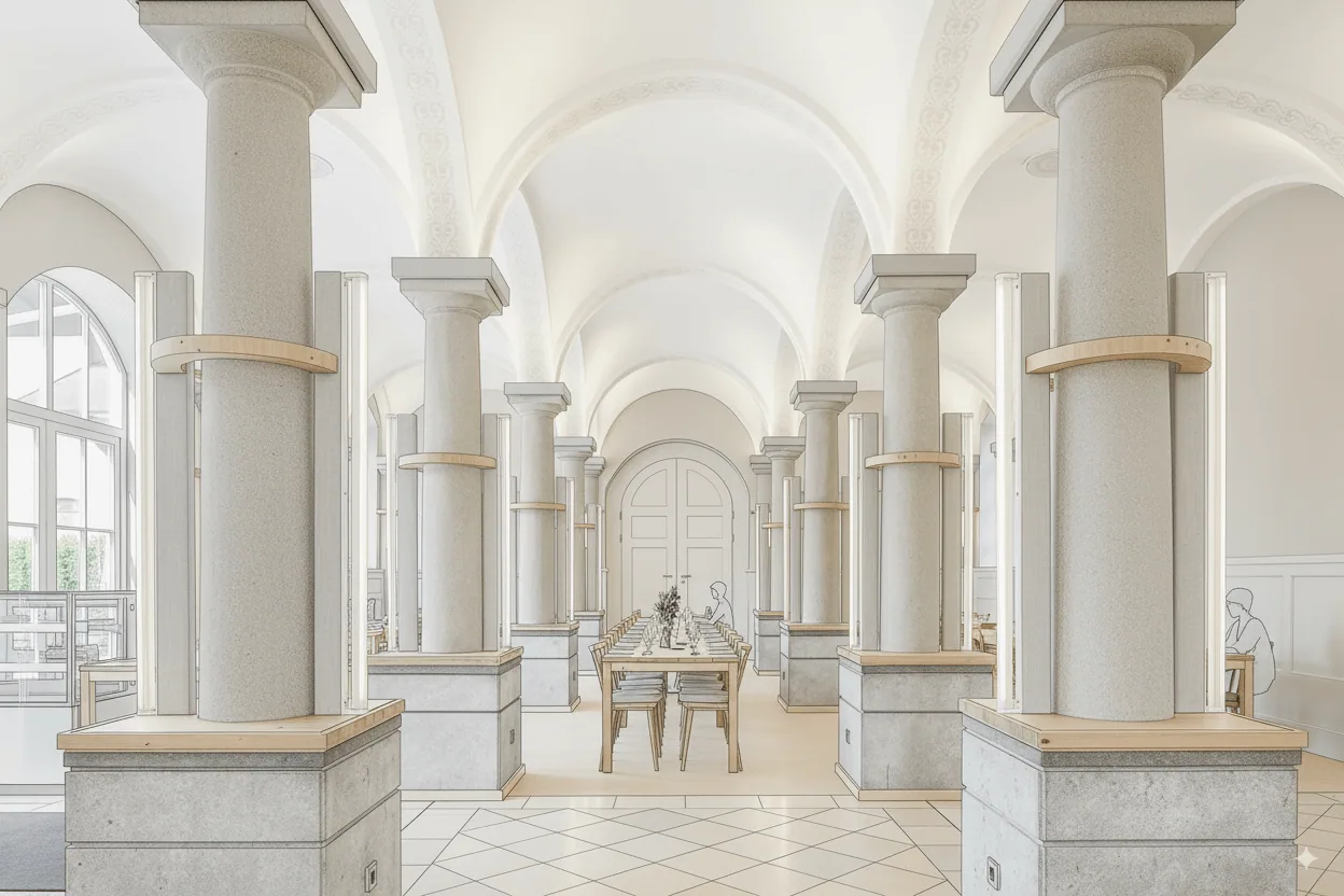 Festsaal im Klostergasthof